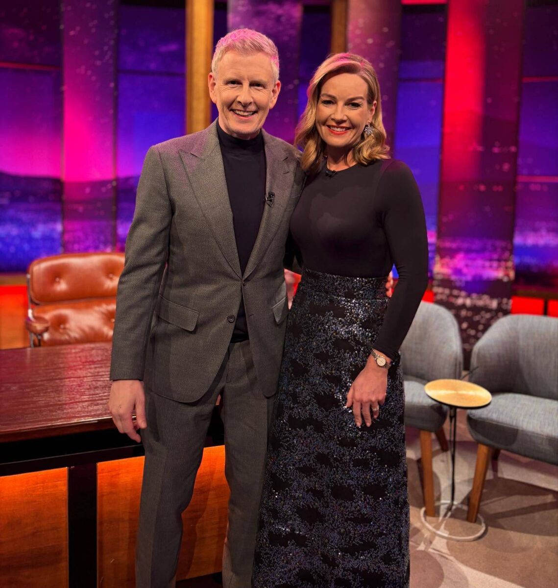 Claire Byrne didn't hold back in interview with Patrick Kielty on RTÉ's The Late Late Show