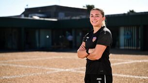 <p>Ellen Molloy won the last of her six Ireland caps in 2022. Pic: Ben McShane/Sportsfile</p>
