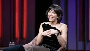 <p>Aoife Dunne joined Tommy Tiernan on Saturday night. Picture: RTÉ/Tommy Tiernan Show.</p>