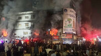 Pakistan Shopping Mall Fire