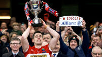 Paul Geaney lifts the cup for Dingle 18/1/2026