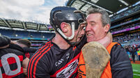 Pauric Mahony celebrates with Jason Ryan 18/1/2026