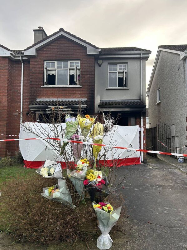 Floral tributes outside the house in Chesterfield Downs, Singland, Limerick City, where mother of two, Marguerite 'Marge' Neville died on Saturday. Floral tributes outside the house in Chesterfield Downs, Singland, Limerick City, where mother of two, Marguerite 'Marge' Neville died on Saturday.