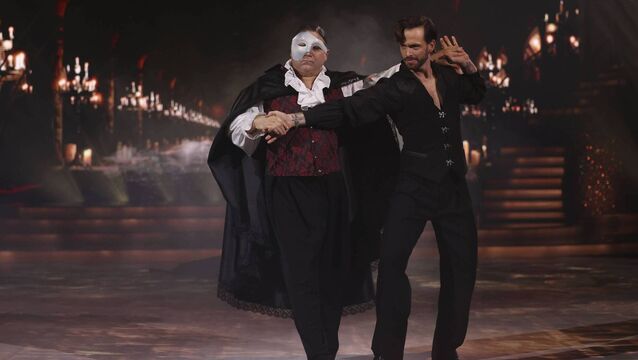 <p>Singer Brian Kennedy performed a dramatic Paso Doble, but it wasn't enough to keep him in the competition. Pictures: Kyran O’Brien /kobpix </p>