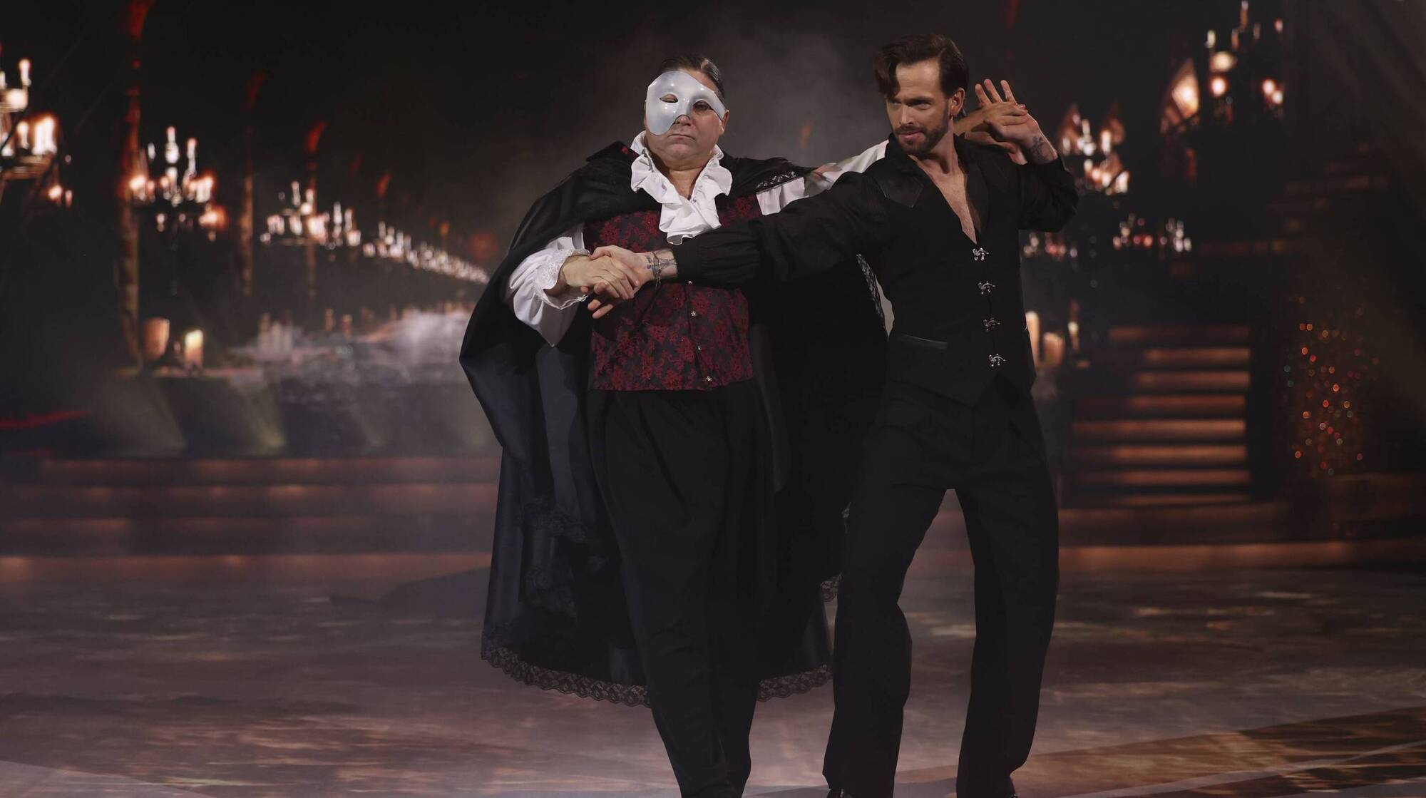 Singer Brian Kennedy performed a dramatic Paso Doble, but it wasn't enough to keep him in the competition. Pictures: Kyran O’Brien /kobpix 