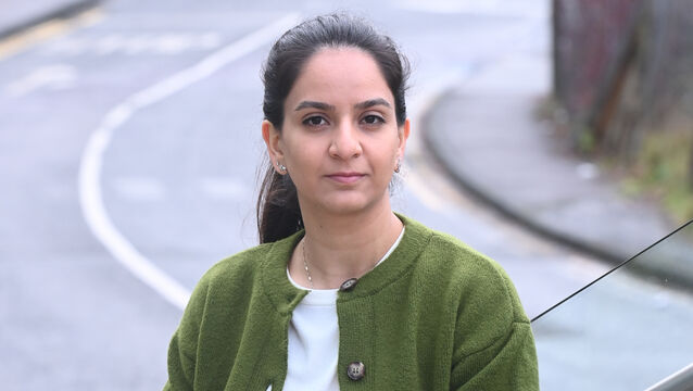 <p>UCC medical student Shadi Mahjoum said: 'I am grateful for all the opportunities I’ve had but those people who lost their lives in Iran could have been me.' Picture: Larry Cummins </p>