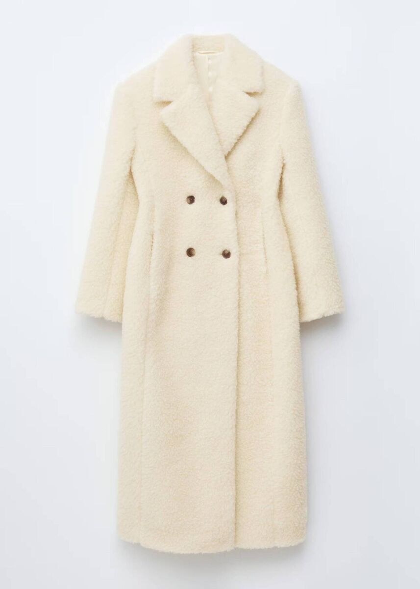 Shearling maxi coat, & Other Stories, €279. Shearling maxi coat, & Other Stories, €279.