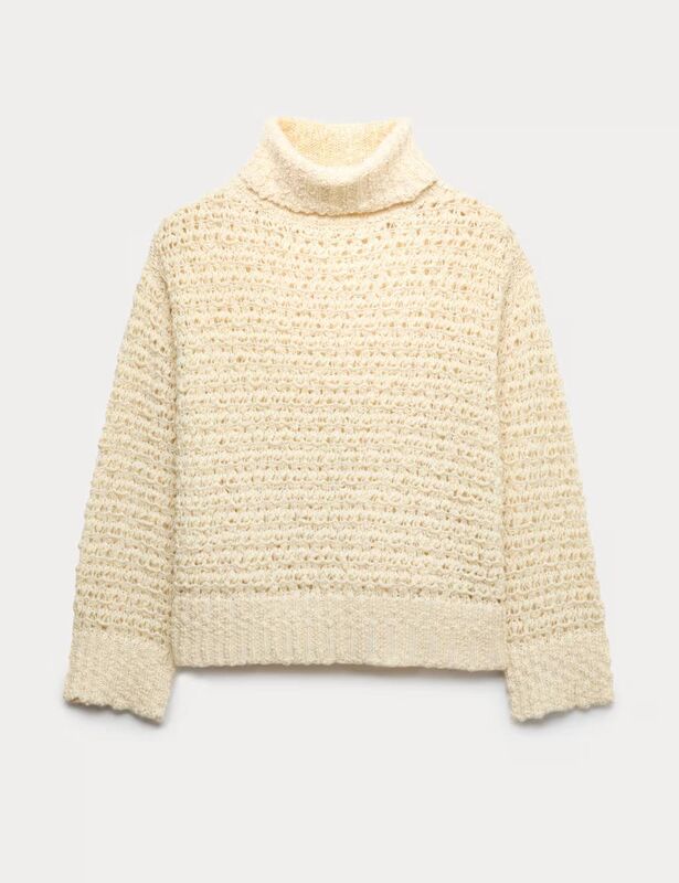 Per Una Bouclé Roll Neck Jumper With Wool, M&amp;S, €82.