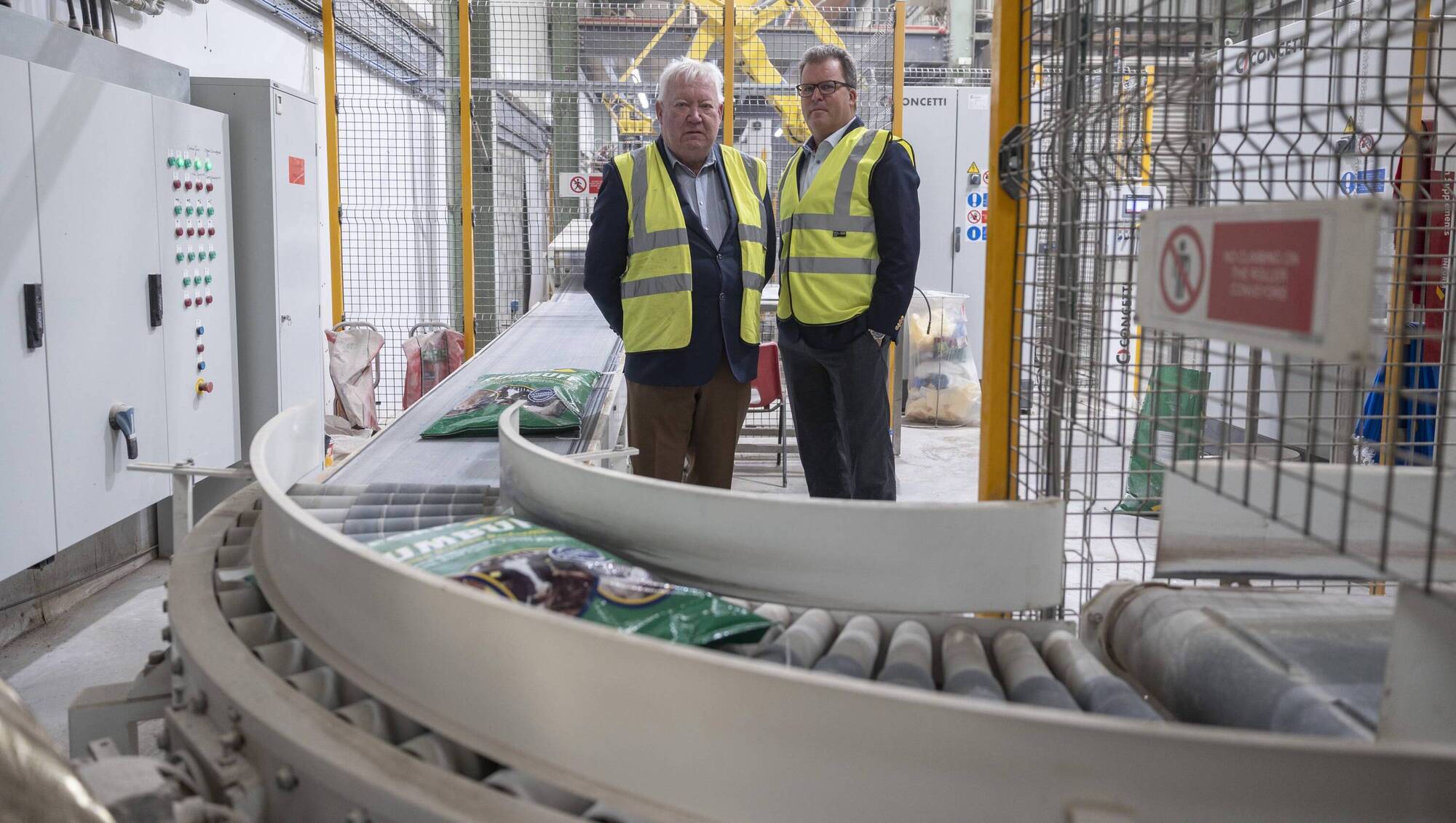 (Left to right) Martin Beirne, founder and board director of Inform Nutrition Ireland, with company chief executive William Twomey. 