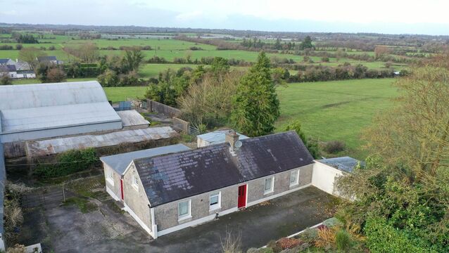 <p>The house on Lot 1 of the 51-acre farm at Ballinagrath, Ballyhea for auction in February.</p>