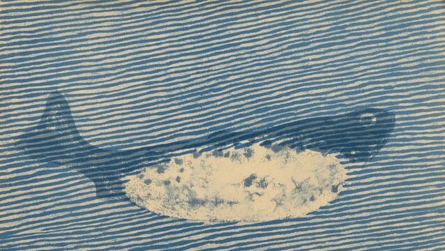 <p>'Dead Fish' by William Scott.</p>