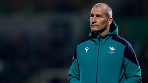 <p>Connacht head coach Stuart Lancaster. Photo by Thomas Flinkow/Sportsfile</p>