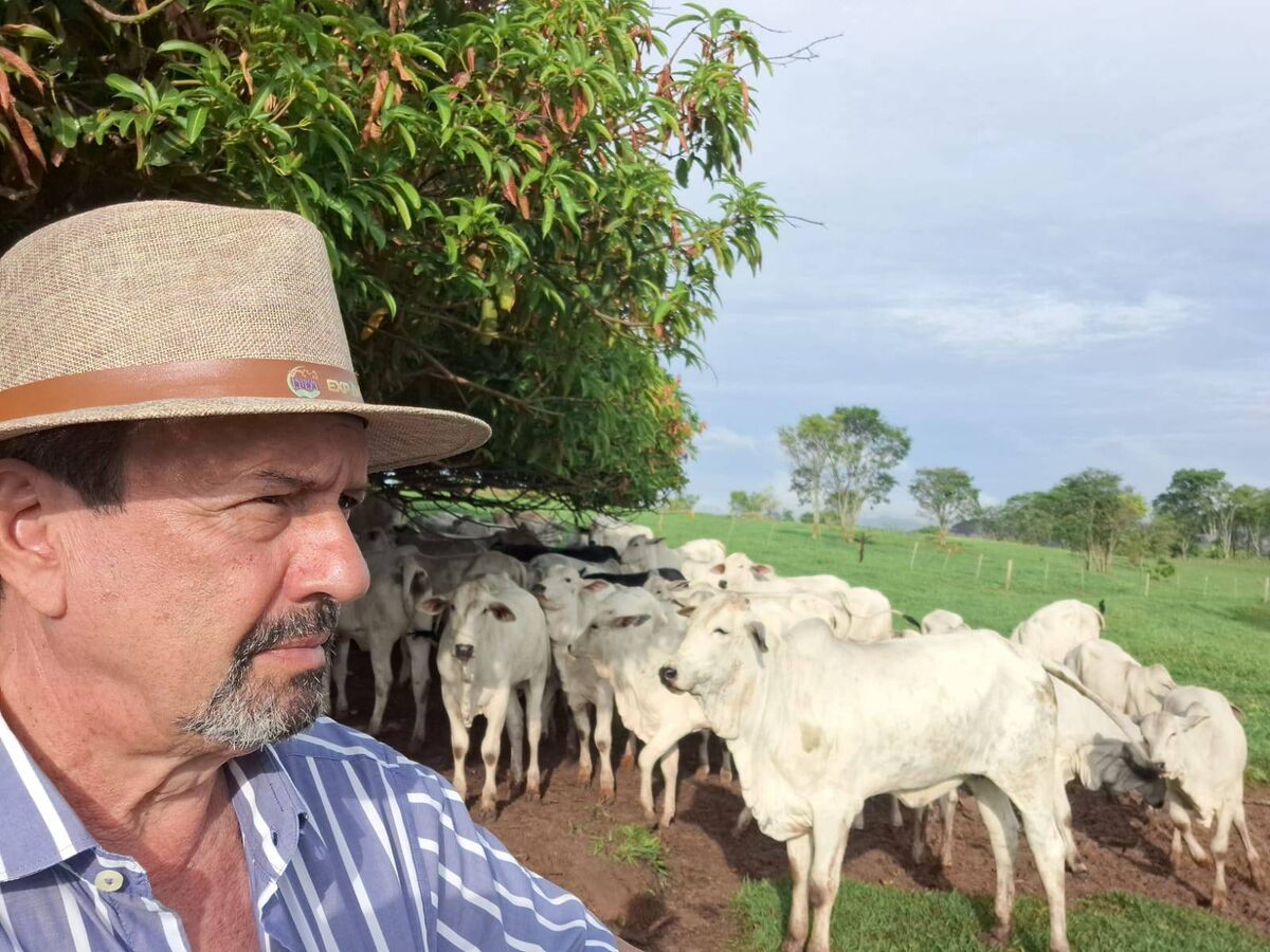 Evandro Vilela, rancher at Goiás state, Brazil
