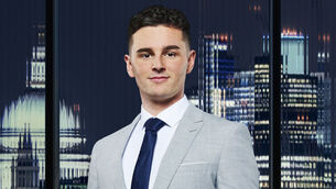 <p>Conor Galvin, who runs a photobooth business, Press Print Paper, is one of the candidates on the new series of The Apprentice BBC One. Picture: Ray Burminston/PA</p>