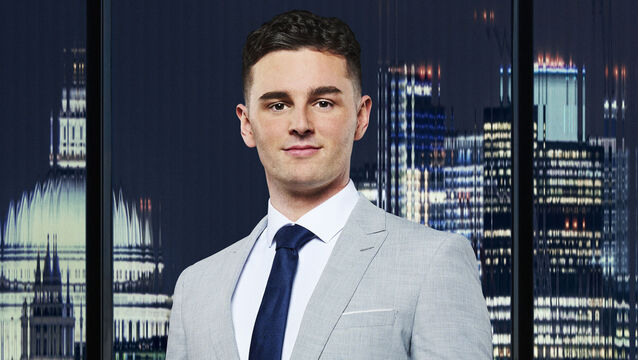 <p>Conor Galvin, who runs a photobooth business, Press Print Paper, is one of the candidates on the new series of The Apprentice BBC One. Picture: Ray Burminston/PA</p>