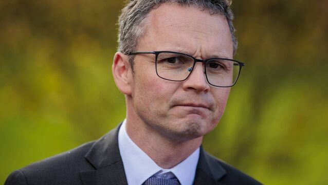 <p>Arts minister Patrick O’Donovan will update Government on the independent review into the Arts Council, with the report outlining 149 recommendations. Picture: Liam McBurney/PA</p>