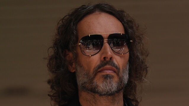 <p>Russell Brand outside Southwark Crown Court in 2025 (Yui Mok/PA)</p>