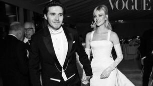 <p>Brooklyn Beckham and Nicola Anne Peltz at their wedding. Picture: Brooklyn Beckham/Instagram/Vogue</p>
