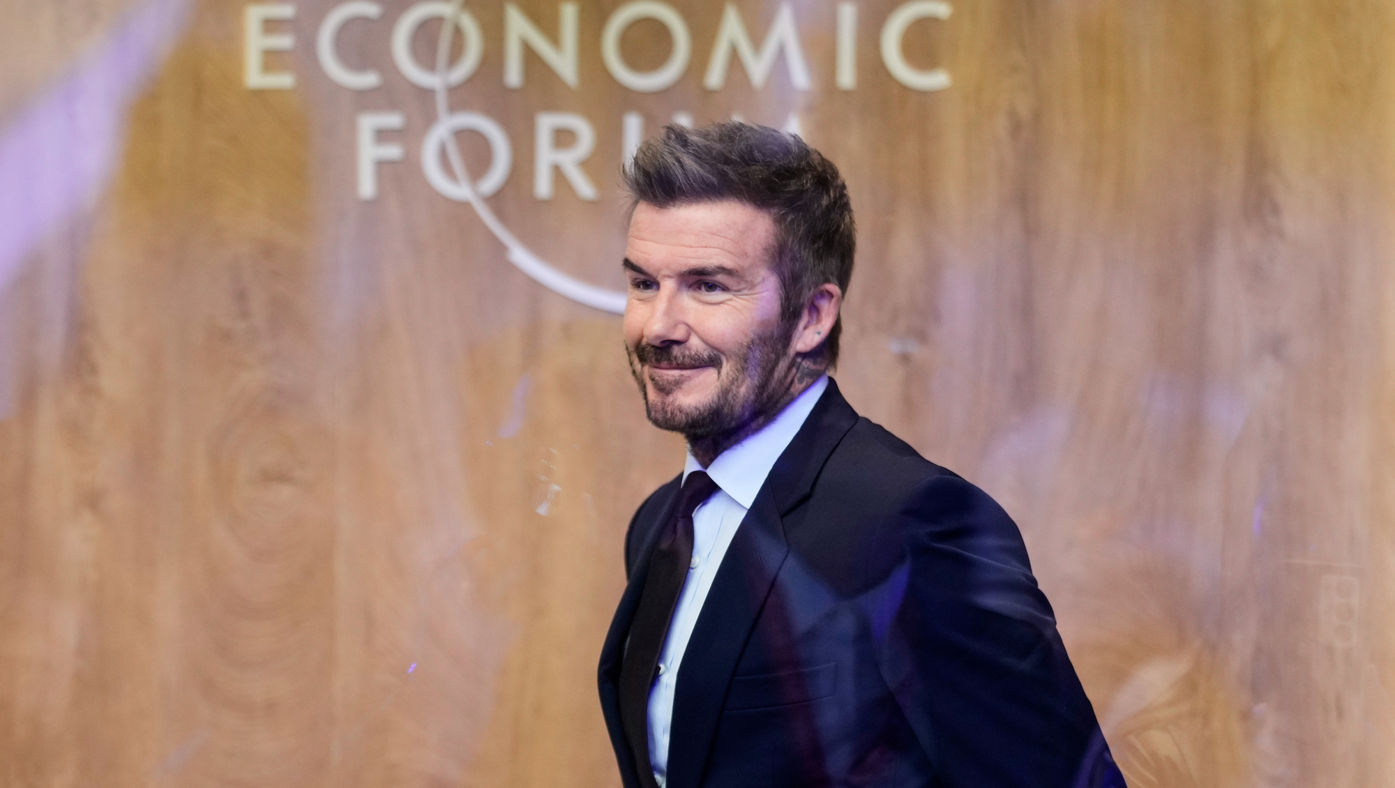 David Beckham makes first public appearance since son Brooklyn's allegations