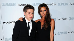 <p>A 2013 picture of Victoria Beckham with her son, Brooklyn. Picture: Ian West/PA Wire</p>