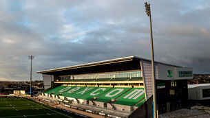 <p>NEW ERA: Connacht will open their new stand this weekend as they welcome Leinster to the Dexcom Stadium for their URC interpro. Picture: ©INPHO/James Crombie</p>