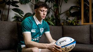 <p>RISING STAR: Munster hopeful Tom Wood at Ireland's Under 20 Six Nations squad announcement, in conjunction with PwC, in Dublin. Pic: Nick Elliott, Inpho</p>