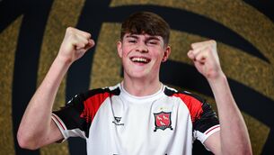 <p>BRIGHTON FUTURE? Brighton are to continue their Irish recruitment drive by signing Dundalk defender Vinnie Leonard. Pic: Stephen McCarthy/Sportsfile.</p>