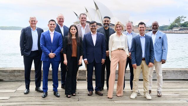 <p>The European T20 Premier League announced the owners of its first three franchises at an international press conference in Sydney. Pic: Orlando Sydney Corporate Photography</p>