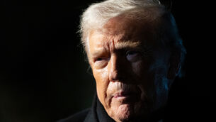 <p>US President Donald Trump speaking to reporters before boarding Marine One at the White House Picture: Alex Brandon/AP</p>