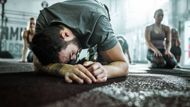 Bernard O'Shea: 'I’m not here to get ripped. I just want to get fit enough to carry the shopping from the car to the front door in one go.' <p>Bernard O'Shea: 'I’m not here to get ripped. I just want to get fit enough to carry the shopping from the car to the front door in one go.'</p>