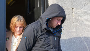 <p>Colm Dineen leaving Macroom Court. Picture: Noel Sweeney</p>