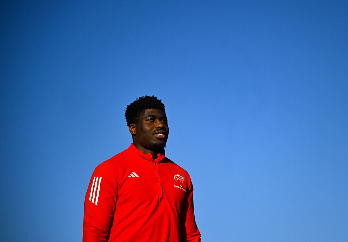 Sean Edogbo is in line for a Test debut alongside Nathan Doak. Photo by David Fitzgerald/Sportsfile Sean Edogbo is in line for a Test debut alongside Nathan Doak. Photo by David Fitzgerald/Sportsfile