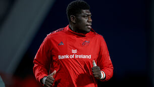 <p>WINNER: Munster's Edwin Edogbo. Picture: INPHO/Ben Brady</p>