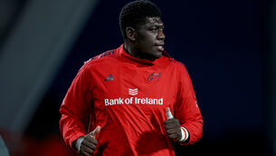 <p>WINNER: Munster's Edwin Edogbo. Picture: INPHO/Ben Brady</p>