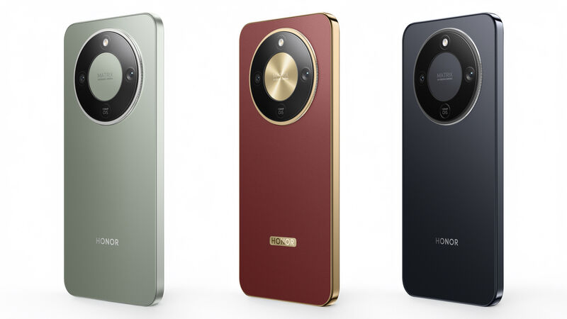 The Magic 8 Lite is available in Green, Red, Brown and Black. Picture: Honor. The Magic 8 Lite is available in Green, Red, Brown and Black. Picture: Honor.