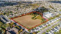 douglas whitaker savills land south douglas road Aerial Outlined (web).jpg Work begins on 119-unit Douglas scheme on one of Cork City's last greenfield sites