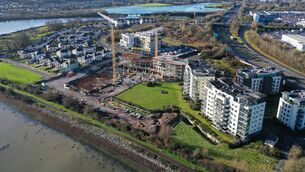 <p>Three blocks comprising 149 apartments are currently under construction on Jacob’s Island in Mahon. A planning application for an additional 556 units has just been lodged with Cork City Council.</p> <p>Three blocks comprising 149 apartments are currently under construction on Jacob’s Island in Mahon. A planning application for an additional 556 units has just been lodged with Cork City Council.</p>