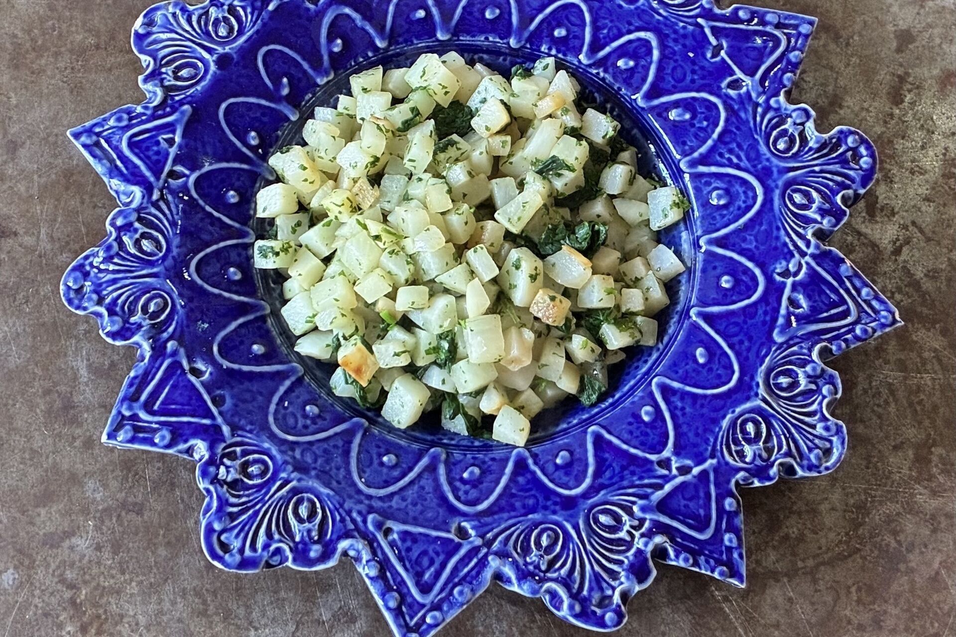 Rory O'Connell's Black Radish with Marjoram