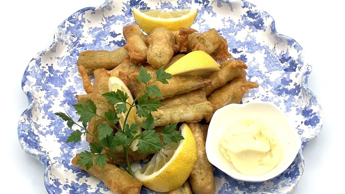 Cardi Fritti (Cardoon Fritters)