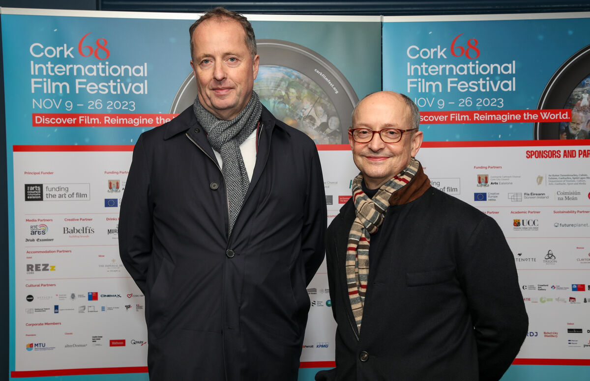  Cork City, Cork, Ireland. 09th November, 2023. Andrew Lowe and Ed Guiney from Element Pictures. Picture: David Creedon