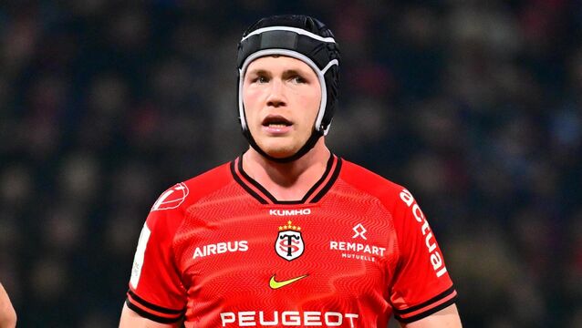 <p>Stade Toulousain's Thibaud Flament will miss France's six nations opener against Ireland. Pic: Federico Pestellini/Inpho</p>