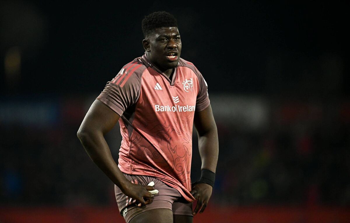 Edwin Edogbo, a man who will be eager to impress, is a fresh and exciting option off the bench. Pic: Seb Daly/Sportsfile