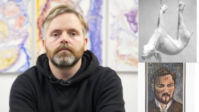 <p>The exhibition at the Model co-curated by Paul Hallahan, includes Daphne Wright’s 'Pig', and a self-portrait by Christy Brown. </p>