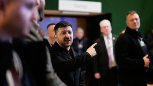 <p>Ukraine's President Volodymyr Zelenskyy talks to the media at the Annual Meeting of the World Economic Forum in Davos, Switzerland, Thursday, Jan. 22, 2026. Picture: AP Photo/Markus Schreiber)</p> <p>Ukraine's President Volodymyr Zelenskyy talks to the media at the Annual Meeting of the World Economic Forum in Davos, Switzerland, Thursday, Jan. 22, 2026. Picture: AP Photo/Markus Schreiber)</p>