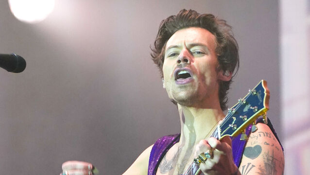 <p>Harry Styles performing on the main stage during the BBC Radio 1’s Big Weekend at the War Memorial Park in Coventry (Ian West/PA)</p>