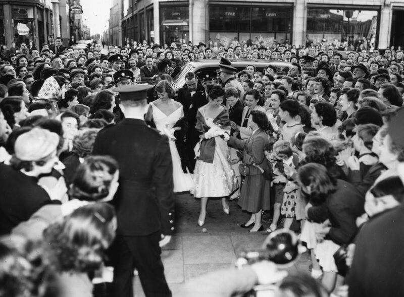 Crowds flock to the steps of the Savoy Cinema, Cork during Cork Film Festival. Supplied through Cork Film Festival. 