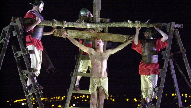 Corcadorca's Passion Play. Picture: Michael Mac Sweeney/Provision Corcadorca's Passion Play. Picture: Michael Mac Sweeney/Provision