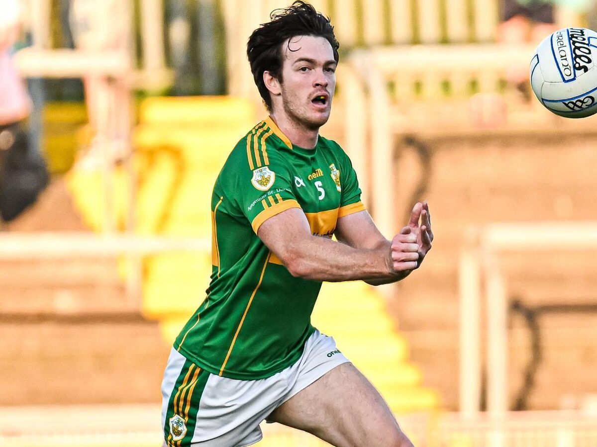 Kevin Penrose in action with his club Aghyaran in Tyrone.