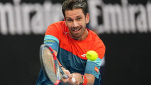 <p>Cameron Norrie was beaten by Alexander Zverev. Pic: Aaron Favila/AP</p>