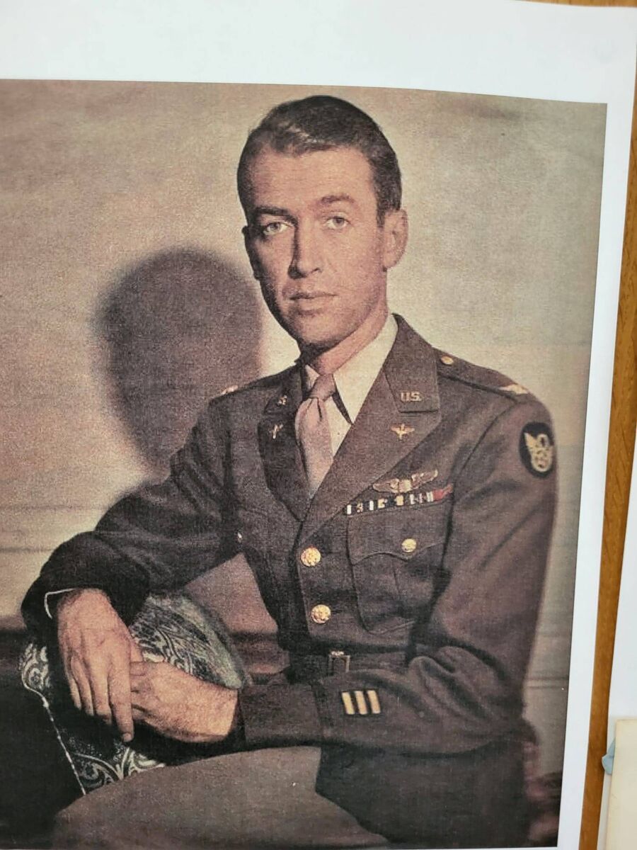 Jimmy Stewart 'had this magnificent career, having flown 25 missions over Germany. He saw horrific combat and suffered for many years before PTSD was even recognised'.